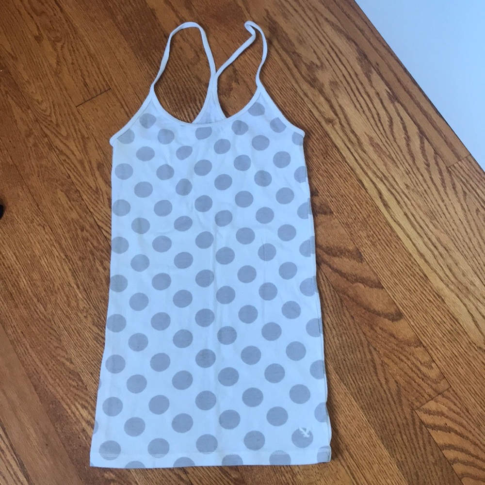 American Eagle Polka Dot Tank Top